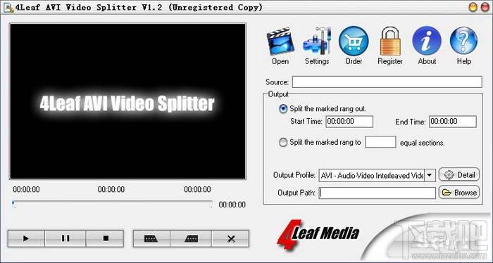 4Leaf AVI Video Splitter,4Leaf AVI Video Splitter下载,4Leaf AVI Video Splitter官方下载