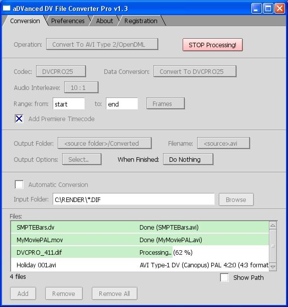 aDVanced DV File Converter,aDVanced DV File Converter Pro,视频文件转换软件