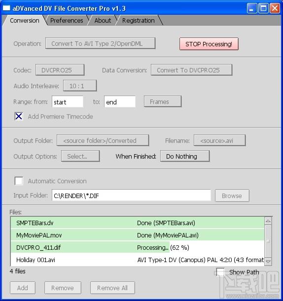 aDVanced DV File Converter,aDVanced DV File Converter Pro,视频文件转换软件