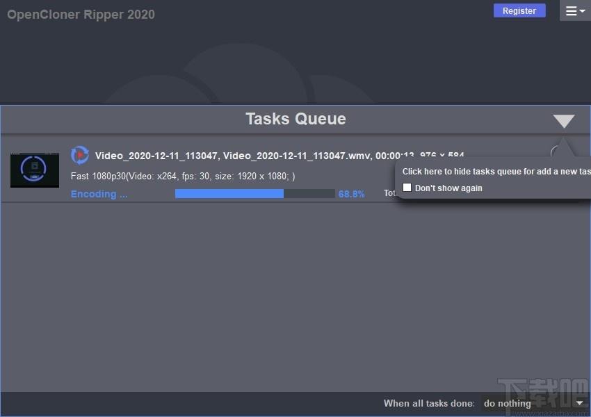 OpenCloner Ripper下载,光盘翻录转换工具,视频转换,光盘刻录