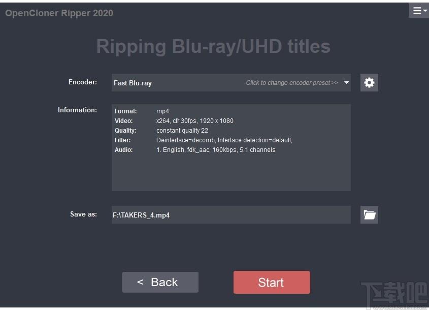 OpenCloner Ripper下载,光盘翻录转换工具,视频转换,光盘刻录