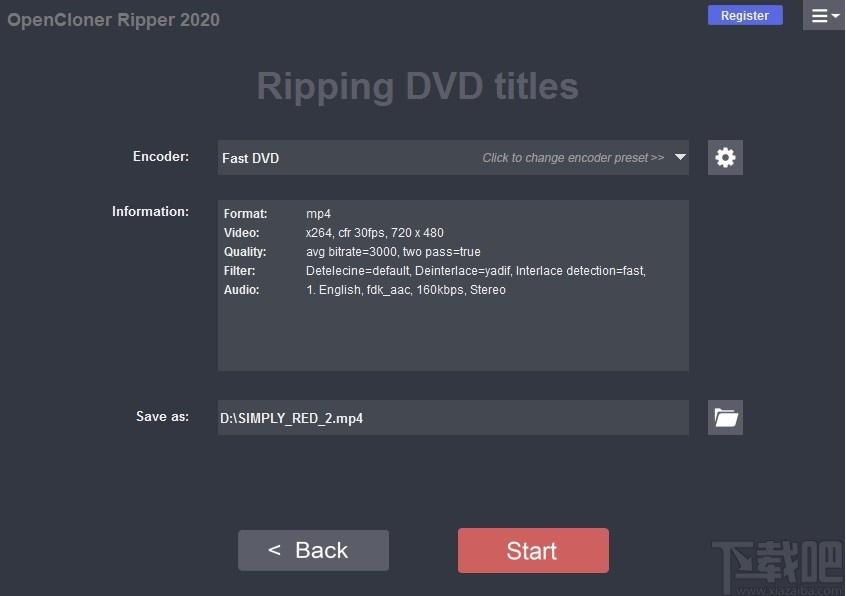 OpenCloner Ripper下载,光盘翻录转换工具,视频转换,光盘刻录