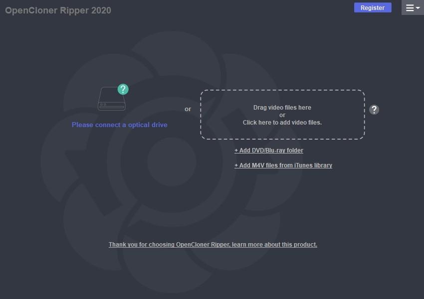 OpenCloner Ripper下载,光盘翻录转换工具,视频转换,光盘刻录