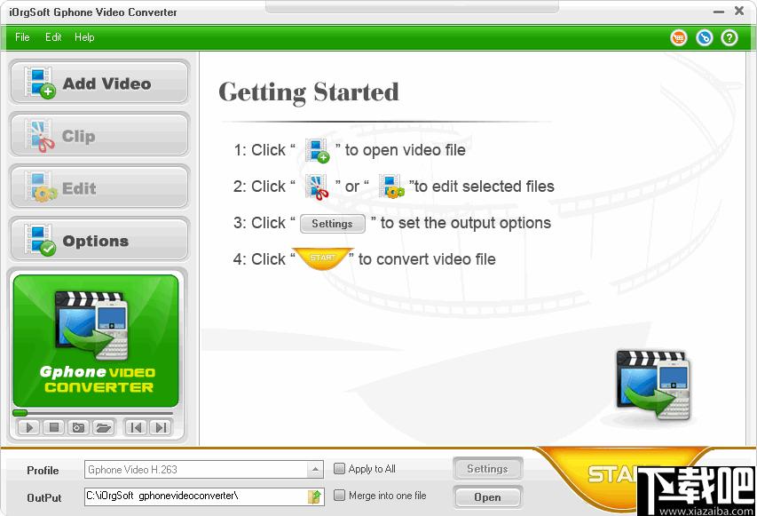 iOrgSoft GPhone Video Converter下载,视频转换,格式转换