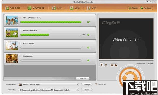 iOrgSoft GPhone Video Converter下载,视频转换,格式转换