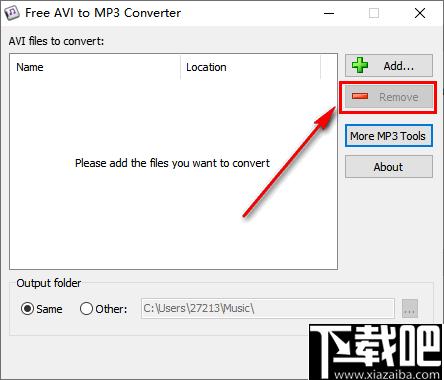 Free AVI to MP3 Converter下载,音频提取,视频转换