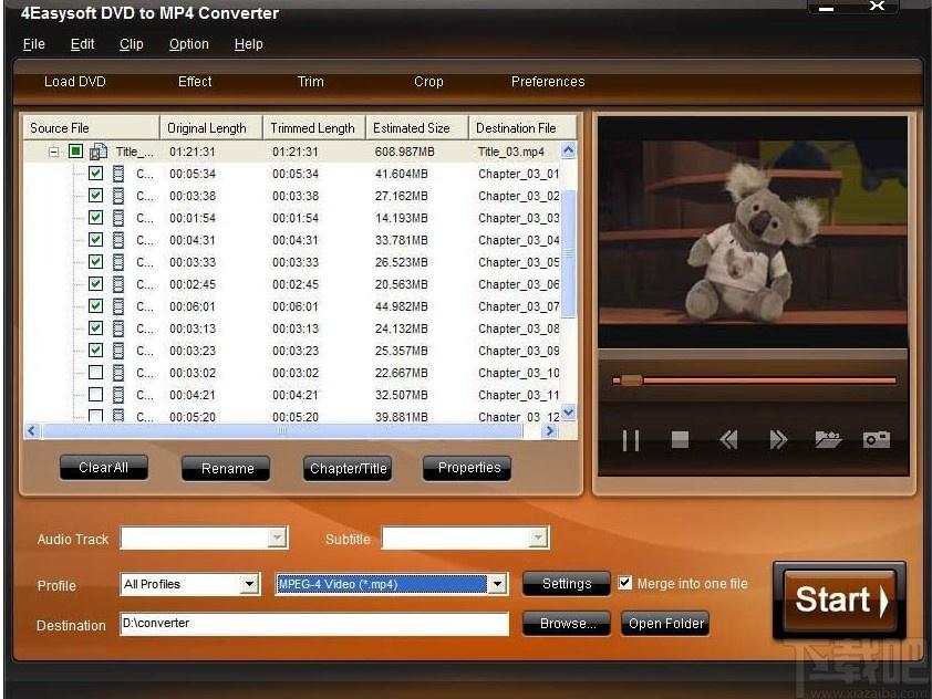 4Easysoft DVD to MP4 Converter下载,DVD转MP4,视频转换,格式转换