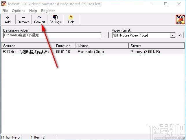 Jocsoft 3GP Video Converter下载,3GP转换器,3GP转换