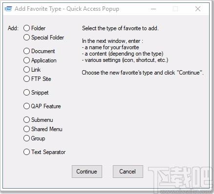 Quick Access Popup下载,快速启动器,快速启动