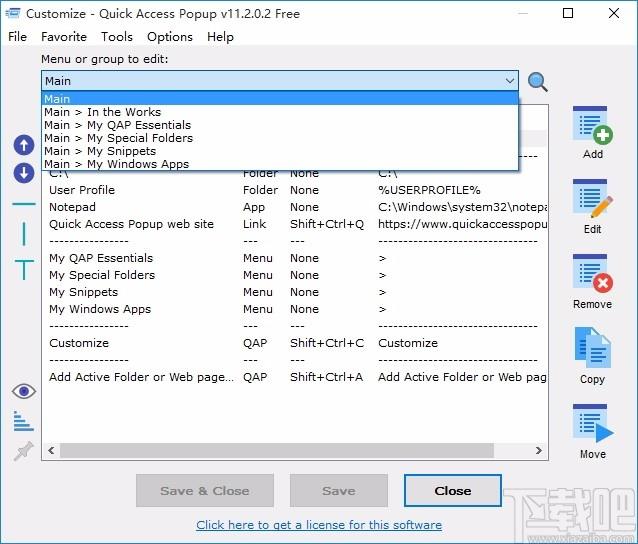 Quick Access Popup下载,快速启动器,快速启动